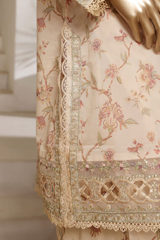 Sadabahar Signature Stitched Festive Embroidered Lawn - 2025 Vol-02 Skin