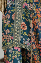 Noor by Amna Khadija | Stitched Embroidered Silk Collection - 2026 NAK26ES-01
