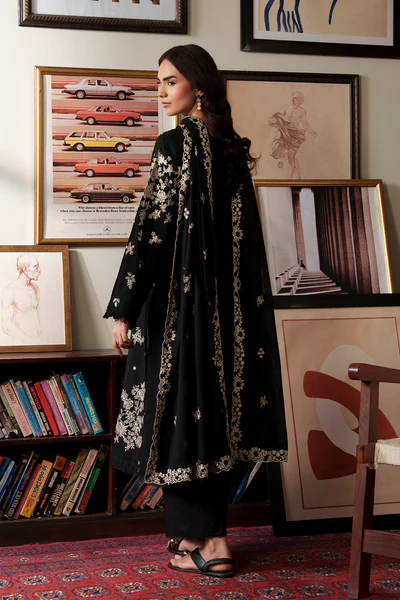 RajBari Stitched Eid Pret Exclusive Embroidered 3PC Collection - 2026 (ZARIAH)