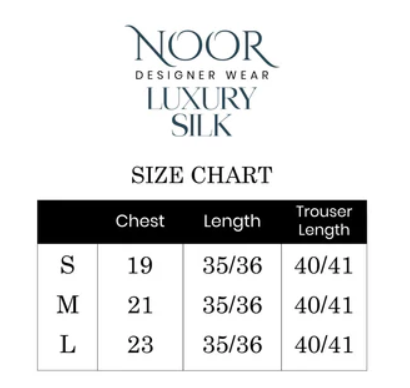 Noor by Amna Khadija | Stitched Embroidered Silk Collection - 2026 NAK26ES-01