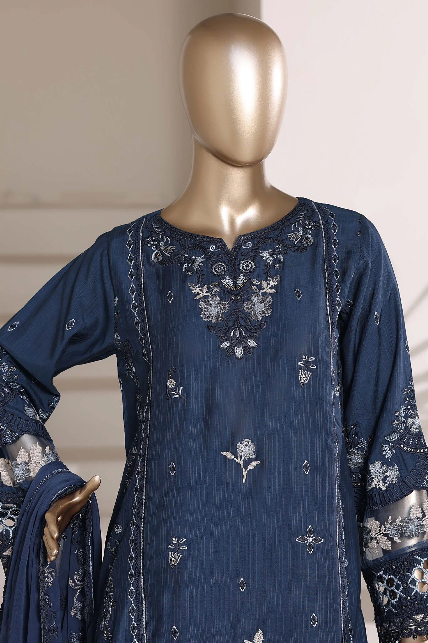 Sadabahar Stitched Luxury Embroidered Festive Vol-III Collection - 2026 (D-02)