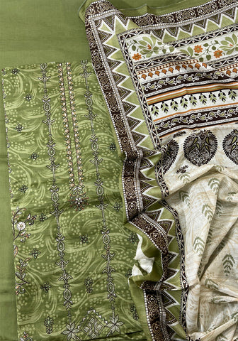 Mehak Unstitched Lawn Collection - 2025 by Wijdan ART-11