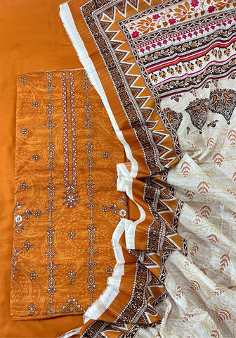 Mehak Unstitched Lawn Collection - 2025 by Wijdan ART-12
