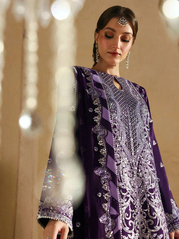 Pakeezah Unstitched Luxury Formals - 2025 by Mahnur PK-09 ARUSA