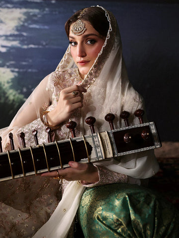 Pakeezah Unstitched Luxury Formals - 2025 by Mahnur PK-06 NUREH