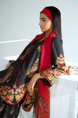 Joolie Prints Unstitched Cambric Collection - 2025 by Saira Rizwan (DRAMA QUEEN)
