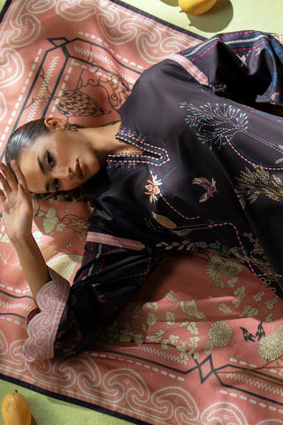 Joolie Prints Unstitched Cambric Collection - 2025 by Saira Rizwan (CITY BLOOM)