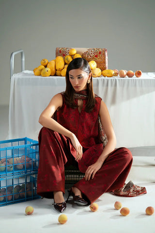 Joolie Prints Unstitched Cambric Collection - 2025 by Saira Rizwan (MIDNIGHT)