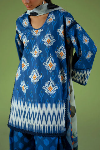 Joolie Prints Unstitched Cambric Collection - 2025 by Saira Rizwan (CITY BLOOM)