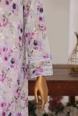 HZ Dhagakari Unstitched Embroidered Lawn Collection - 2025 DEC-601