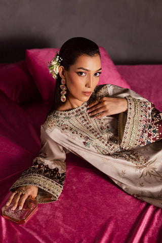Nureh The Silk Unstitched Collection - 2025 S-27