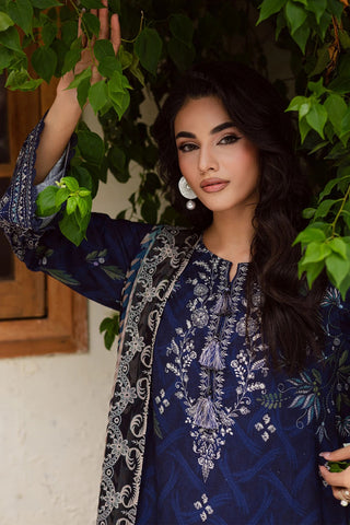 Nureh Unstitched Signature Printed Linen Collection - 2025 SP-167