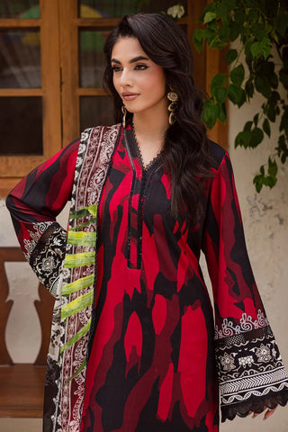 Nureh Unstitched Signature Printed Linen Collection - 2025 SP-169