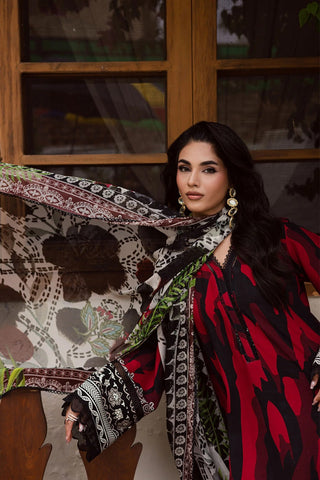Nureh Unstitched Signature Printed Linen Collection - 2025 SP-169