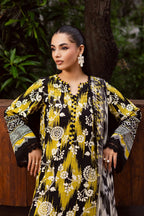 Nureh Unstitched Signature Printed Linen Collection - 2025 SP-168