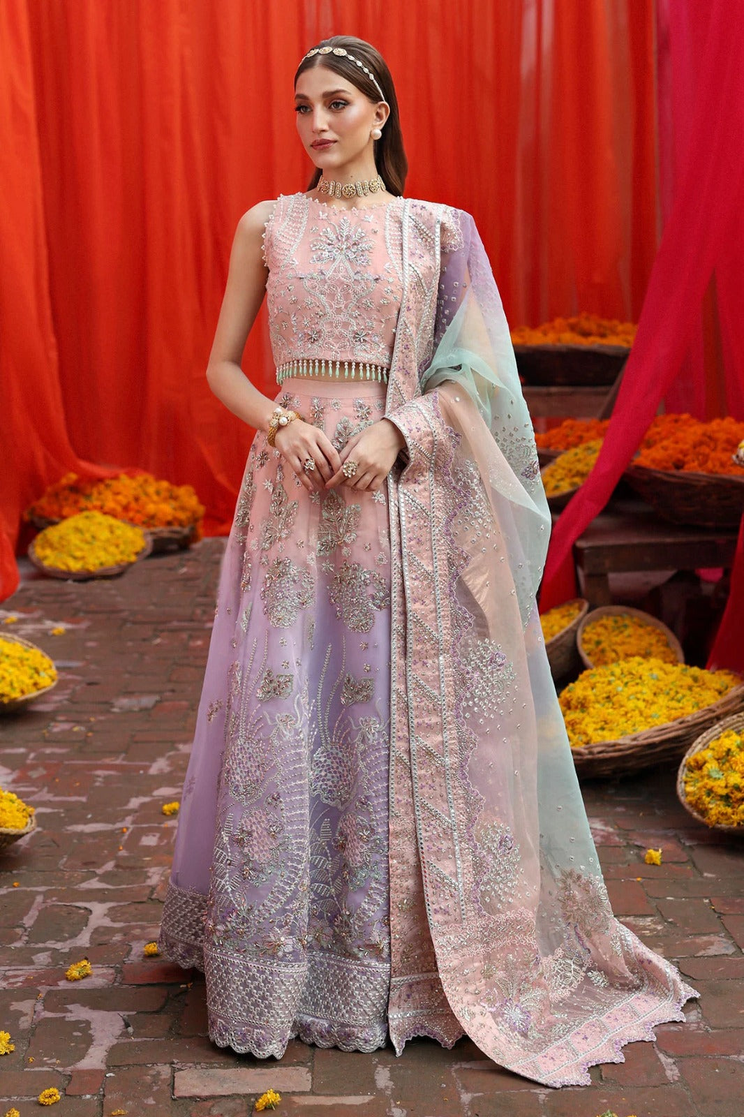 Nureh Jhoomro Unstitched Luxury Formals Collection - 2025 NL-81 Daria