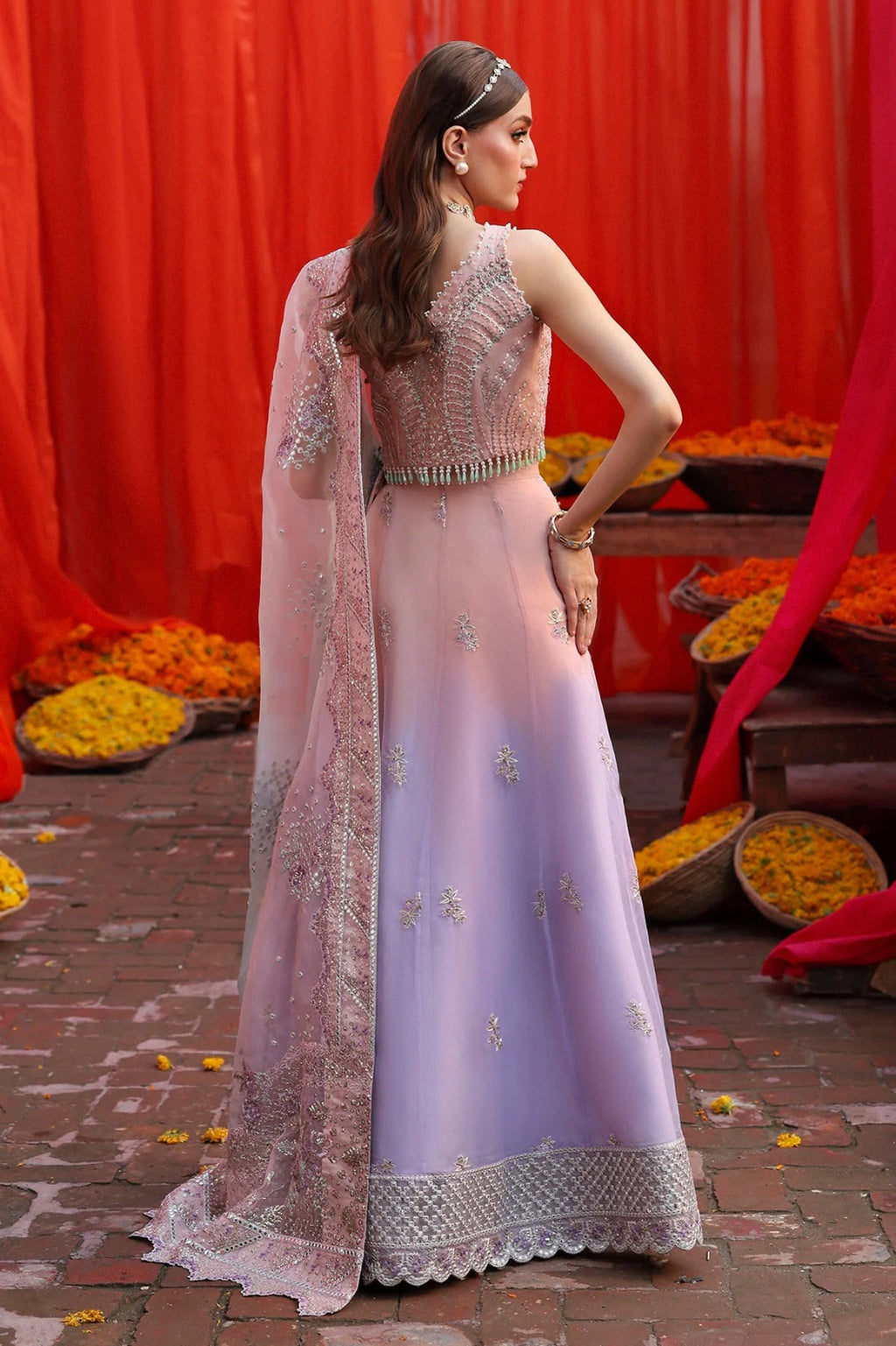 Nureh Jhoomro Unstitched Luxury Formals Collection - 2025 NL-81 Daria