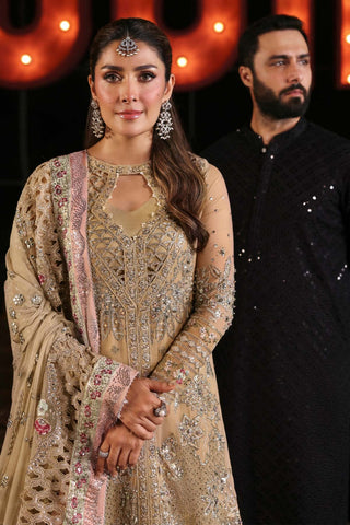 Nureh Jhoomro Unstitched Luxury Formals Collection - 2025 NL-85 Raina