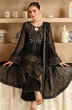 Ramsha Sonehri Unstitched Embroidered Chiffon Collection - 2025 Vol-02 BB-206