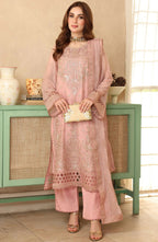 Ramsha Sonehri Unstitched Embroidered Chiffon Collection - 2025 Vol-02 BB-201