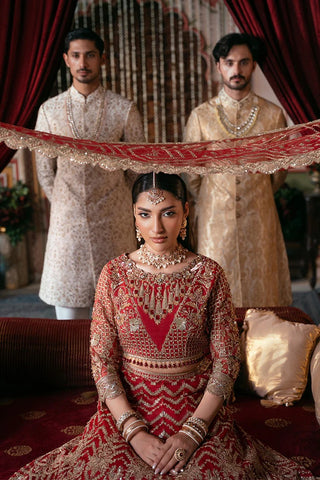 Imrozia Serene Noor e Naaz Unstitched Bridal Collection - 2025 IB-54 Zeenat