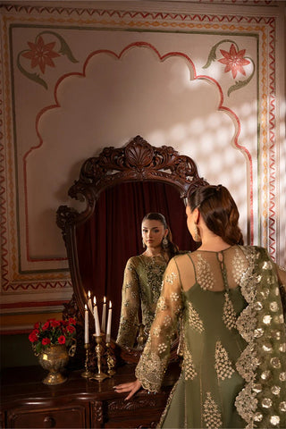 Imrozia Serene Noor e Naaz Unstitched Bridal Collection - 2025 IB-58 Gulzaar