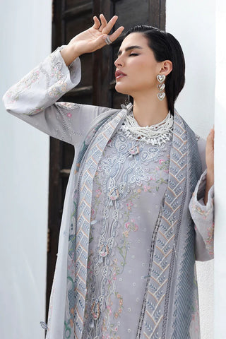 Qline Unstitched Linen Collection - 2025 KL-02 HAZE