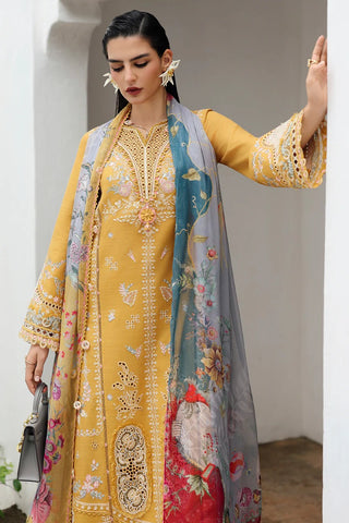 Qline Unstitched Linen Collection - 2025 KL-06 GLEAM