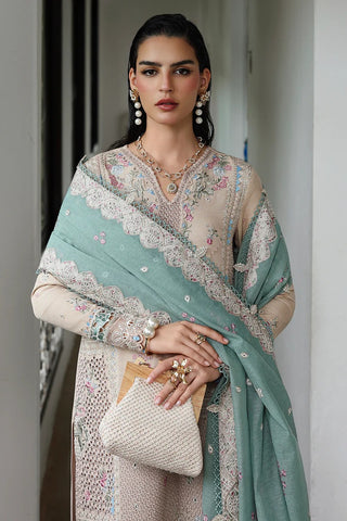 Qline Unstitched Linen Collection - 2025 KL-07 WHISPER
