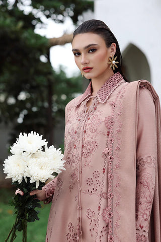Qline Unstitched Linen Collection - 2025 KL-08 VEIL