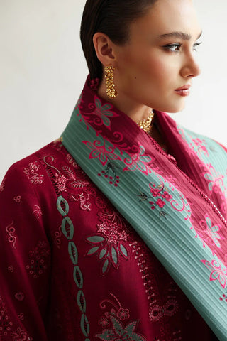 Qline Unstitched Linen Collection - 2025 KL-12 ROOHI