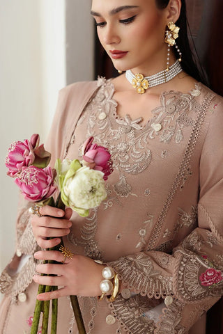 Qline Unstitched Linen Collection - 2025 KL-14 DUSK