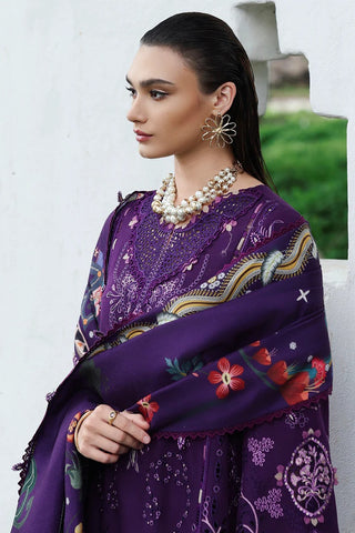 Qline Unstitched Linen Collection - 2025 KL-15 IRIS
