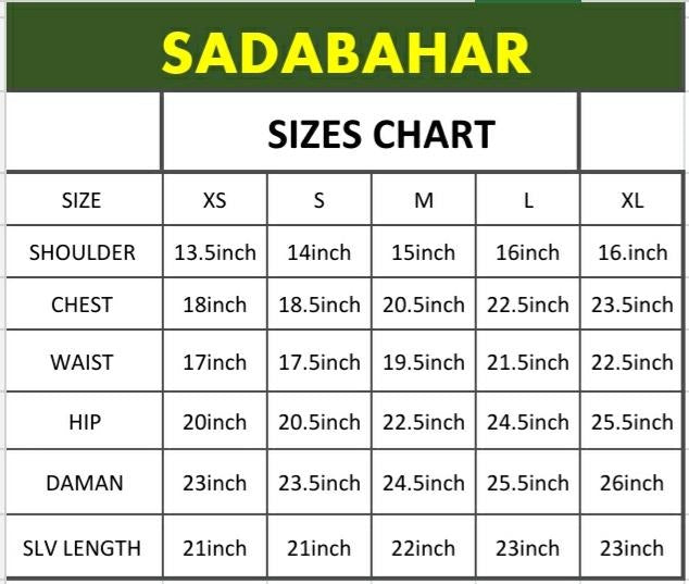 Vybe by Sadabahar | Stitched 3PC Dhanak Co-Ords Collection - 2025 (MUSTARD)