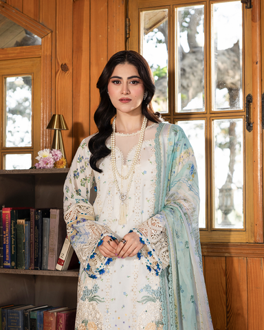 Elaf Chikankari Unstitched Print Collection - 2026 ERC-1A SAHIL