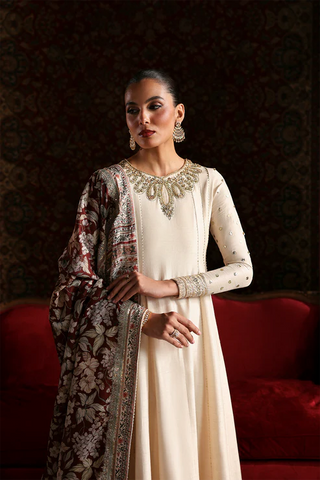 Afsana e Silk by Emaan Adeel | Unstitched Luxury Collection - 2025 (LALEH)