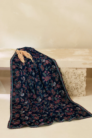 Zarif Exclusive Unstitched Velvet Shawls Collection - 2025 ZRF-VS-01