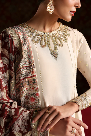 Afsana e Silk by Emaan Adeel | Unstitched Luxury Collection - 2025 (LALEH)