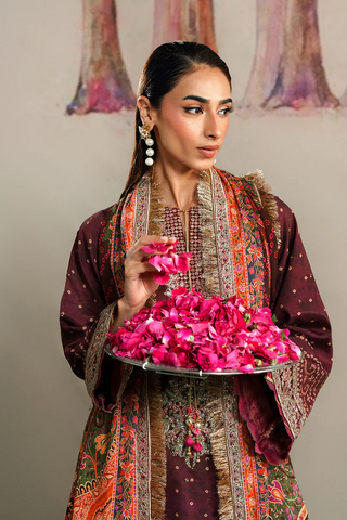 Shagun by Neeshay | Unstitched Rawsilk Vol-II Collection - 2025 (MAHVEEN)