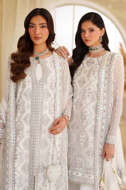 Meesa by Zarif | Unstitched Luxury Formals Collection - 2025 (MEEHAR)