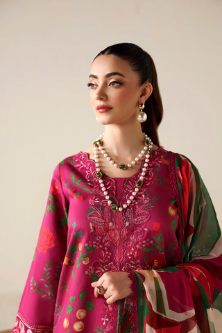 Zyrah by Naqsh | Unstitched Fall Winter Collection - 2025 SHOCKING PINK - 00178