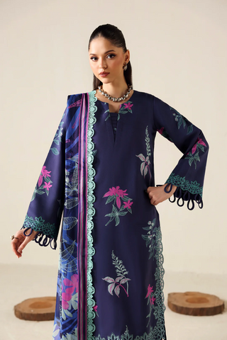 Zyrah by Naqsh | Unstitched Fall Winter Collection - 2025 ROYAL PURPLE - 00179