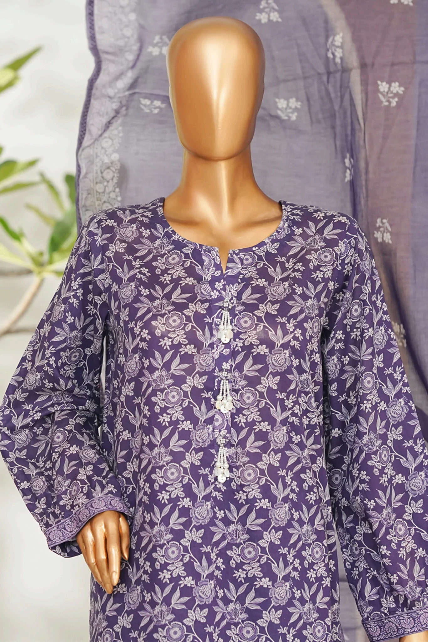 Bin Saeed Stitched Exclusive Printed Lawn Vol-III Collection - 2026 BS26PL-06