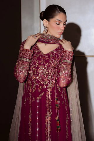 Elaya by Nureh | Unstitched Luxury Chiffon Formal Collection - 2026 NEL-86