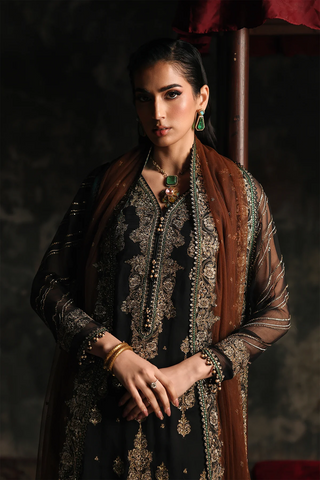 Aura by Charizma | Unstitched Luxury Chiffon Vol-01 Collection - 2026 CA26-01