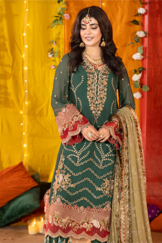 Shagun by Imrozia Serene | Unstitched Wedding Formals - 2025 M-102 Zarva