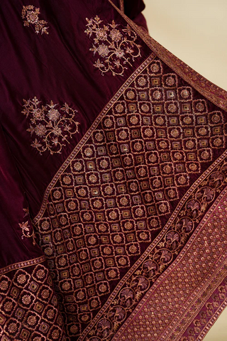 Zarif Exclusive Unstitched Velvet Shawls Collection - 2025 ZRF-VS-02