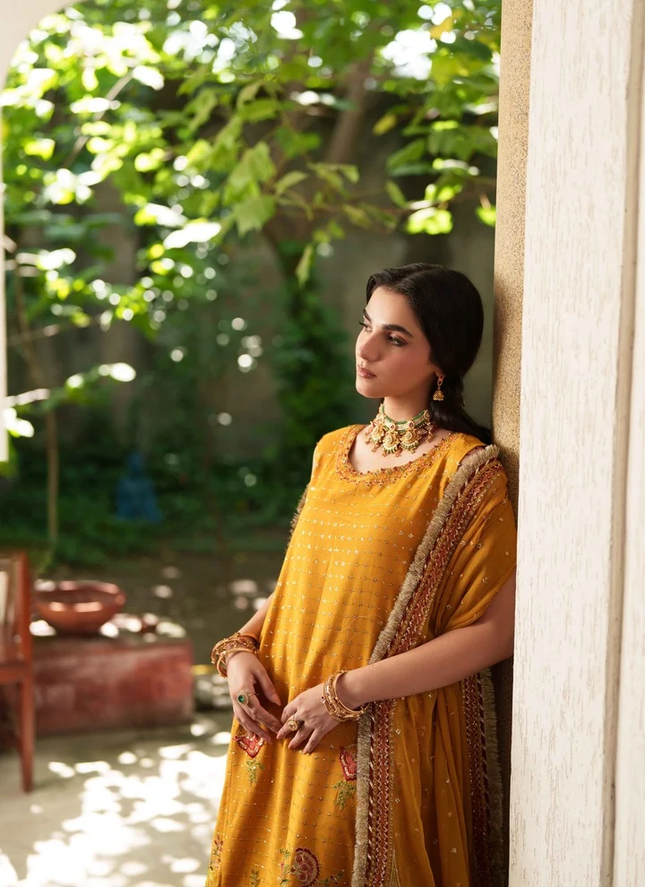 Shagun by Neeshay | Unstitched Embroidered Rawsilk Collection - 2026 (Zarina)