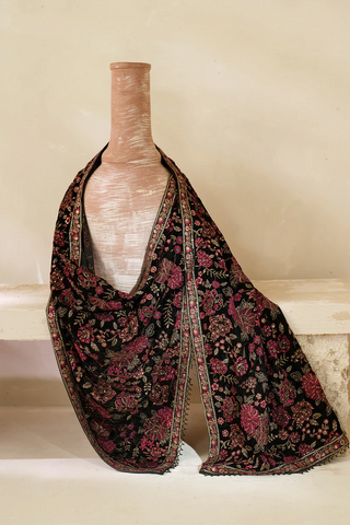 Zarif Exclusive Unstitched Velvet Shawls Collection - 2025 ZRF-VS-03