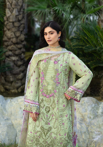 Elaf Chikankari Unstitched Print Collection - 2026 ERC-2A HINA